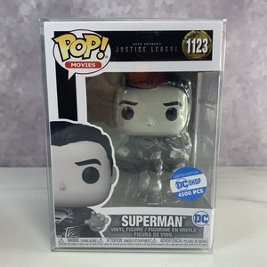 Funko Pop Zack Snyder Justice League Metallic Superman 1123 LE /4500 SHIPS NOW | eBay
