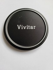 VIVITAR metal front lens cap SLIP ON 58mm size filter