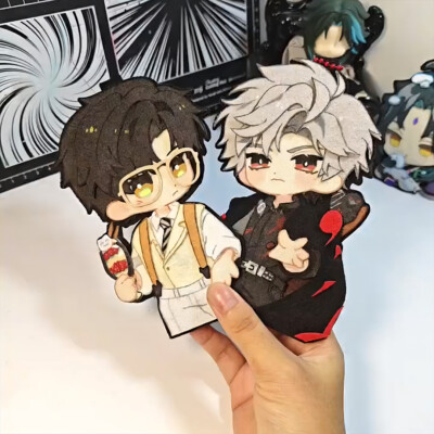 Love and Deepspace Keychain Pendant Creativity Keyring Gift  Anime Bag Widget