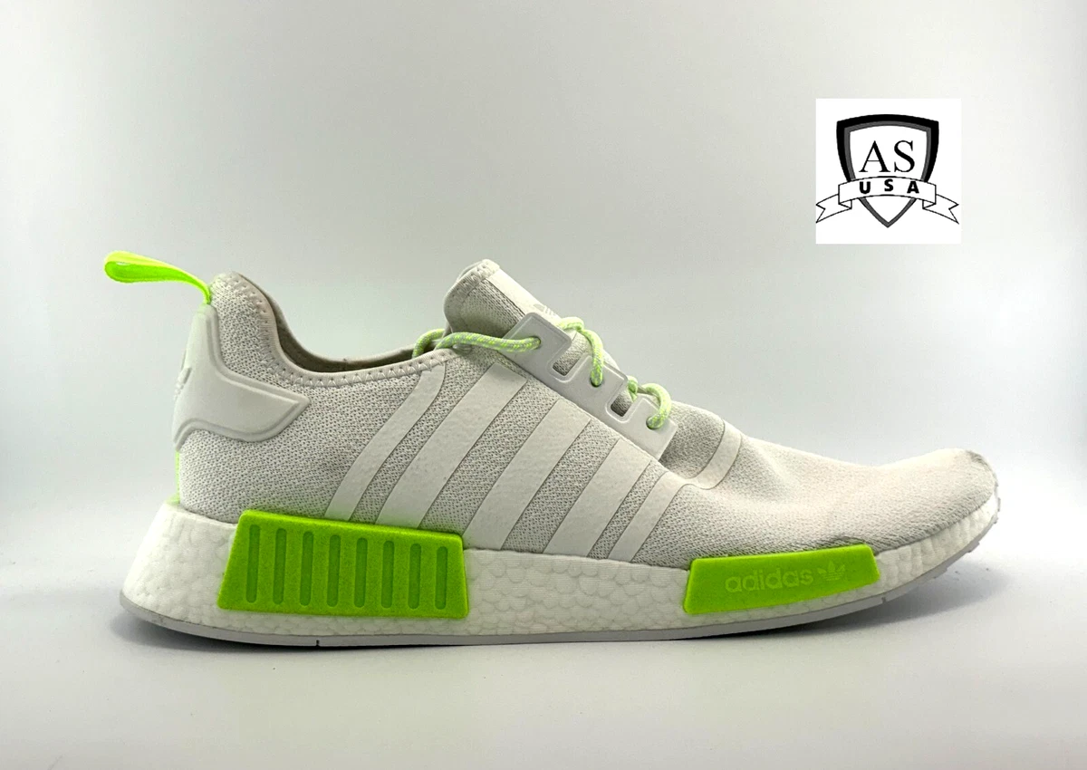 adidas NMD_R1 White Solar Green | eBay