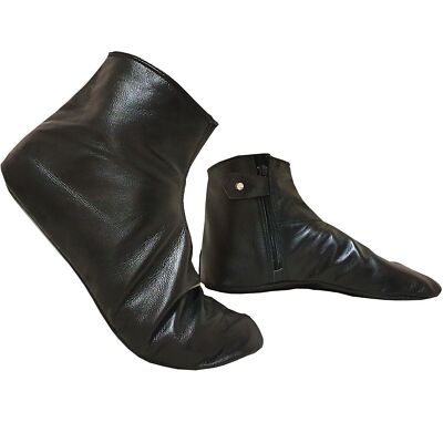 Mest Ledersocken mit Reißverschluss Mesd Masd Khuff Khuffain Gebets-Socken Corap