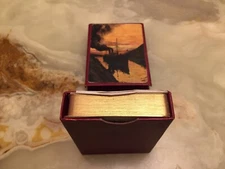 Souvenir Playing Cards Panama Gold Edges The US Playing Card CO. Cincinnati USA