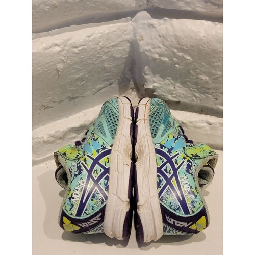 Asics Tri 10 TS Noosa Sneakers Toddler Girls Size 5 C524N Blue Green - Picture 6 of 8