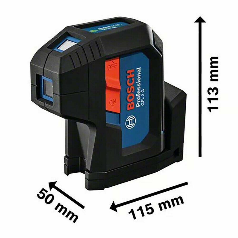 Bosch GPL 3 G Professional Green Beam 3 Point Laser Level - Picture 3 of 7