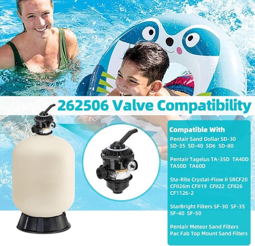 1-1/2-Inch 6-Way Clamp Style Valve Compatible,Fit for Tagelus/Sand Dollar/Meteor - Picture 3 of 9