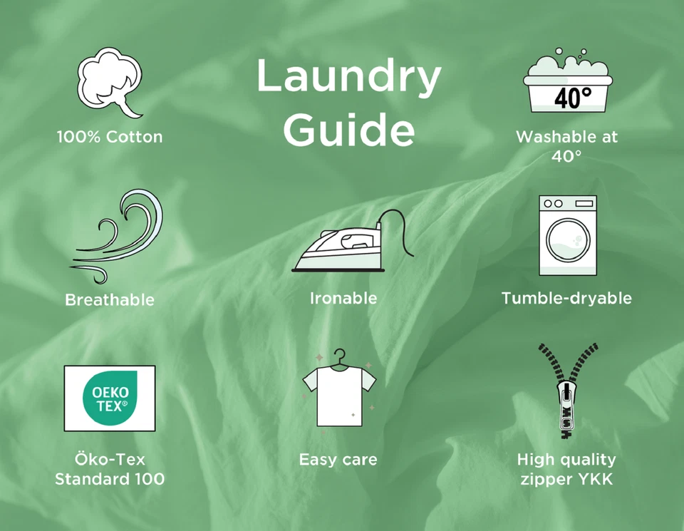 Bulldog Cotton Bedding - Duvet Cover 140x200cm & Pillowcase 70x90cm - Image 4 of 4