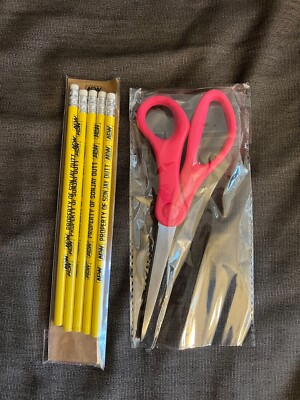 AEW Sonjay Dutt Pencils & The Acclaimed Scissors All Elite Crate Exclusive