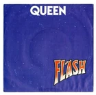QUEEN FLASH / FOOTBALL FIGHT.UK ORIG 1980 1ST PRESS "A-1/B-1" 7" & PIC/SL.EX/EX