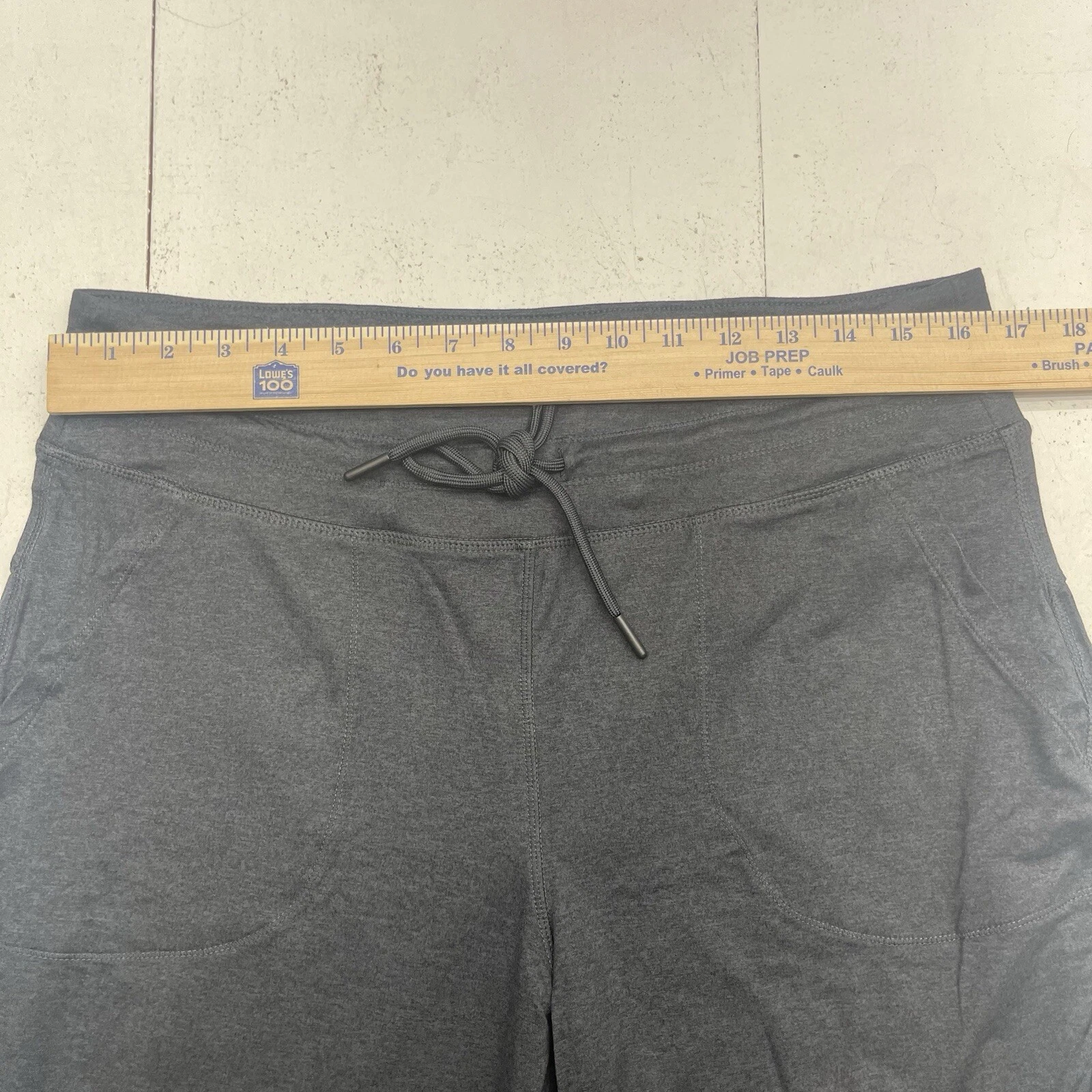 lole dark jersey knit athletic jogger leggings