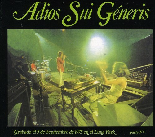 CD SUI GENERIS ADIOS I SUI GENERIS BRAND NEW SEALED