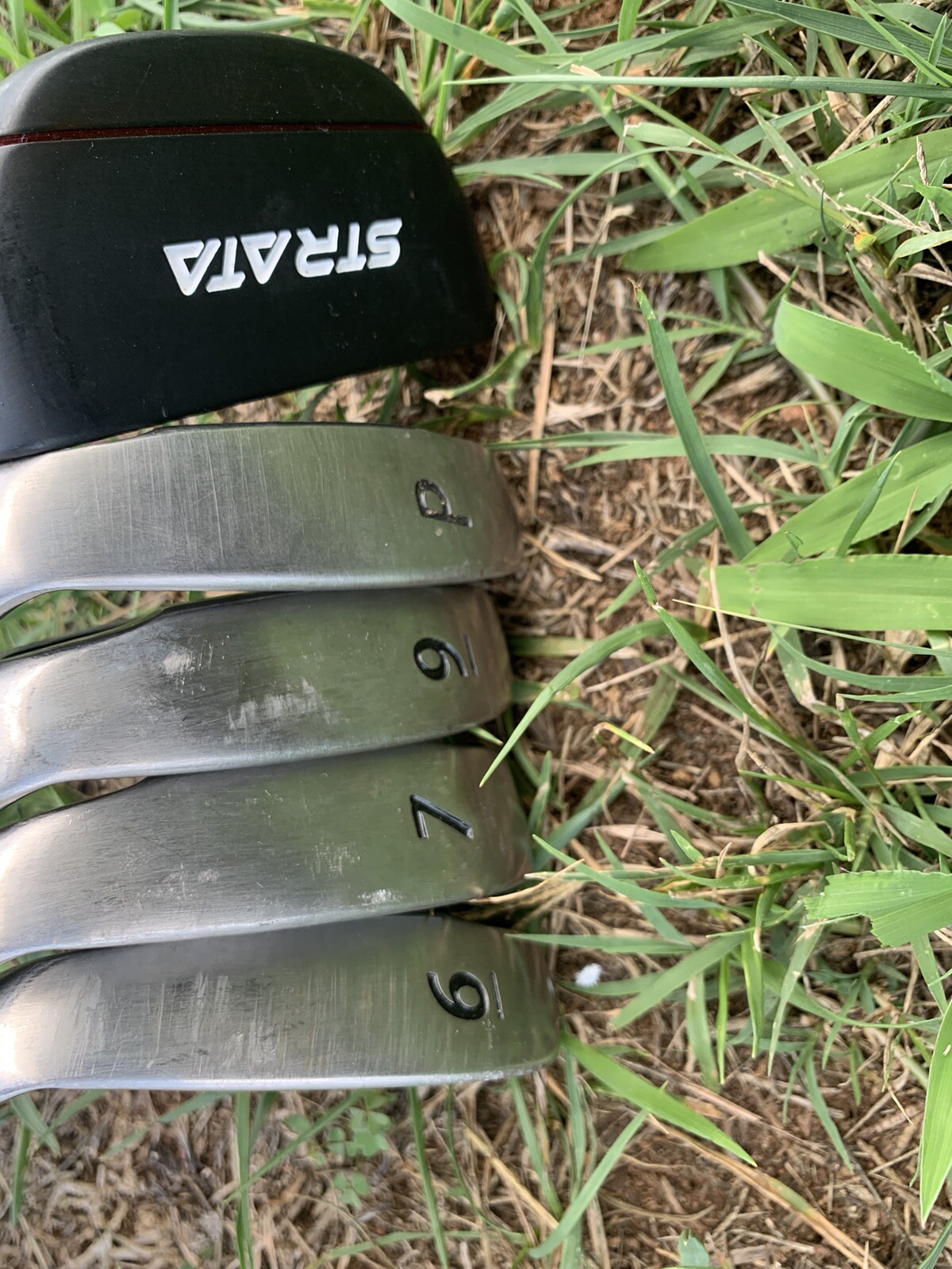 Callaway Strata Golf Club Set 6,7,9,Pw,Putter Steel RH eBay