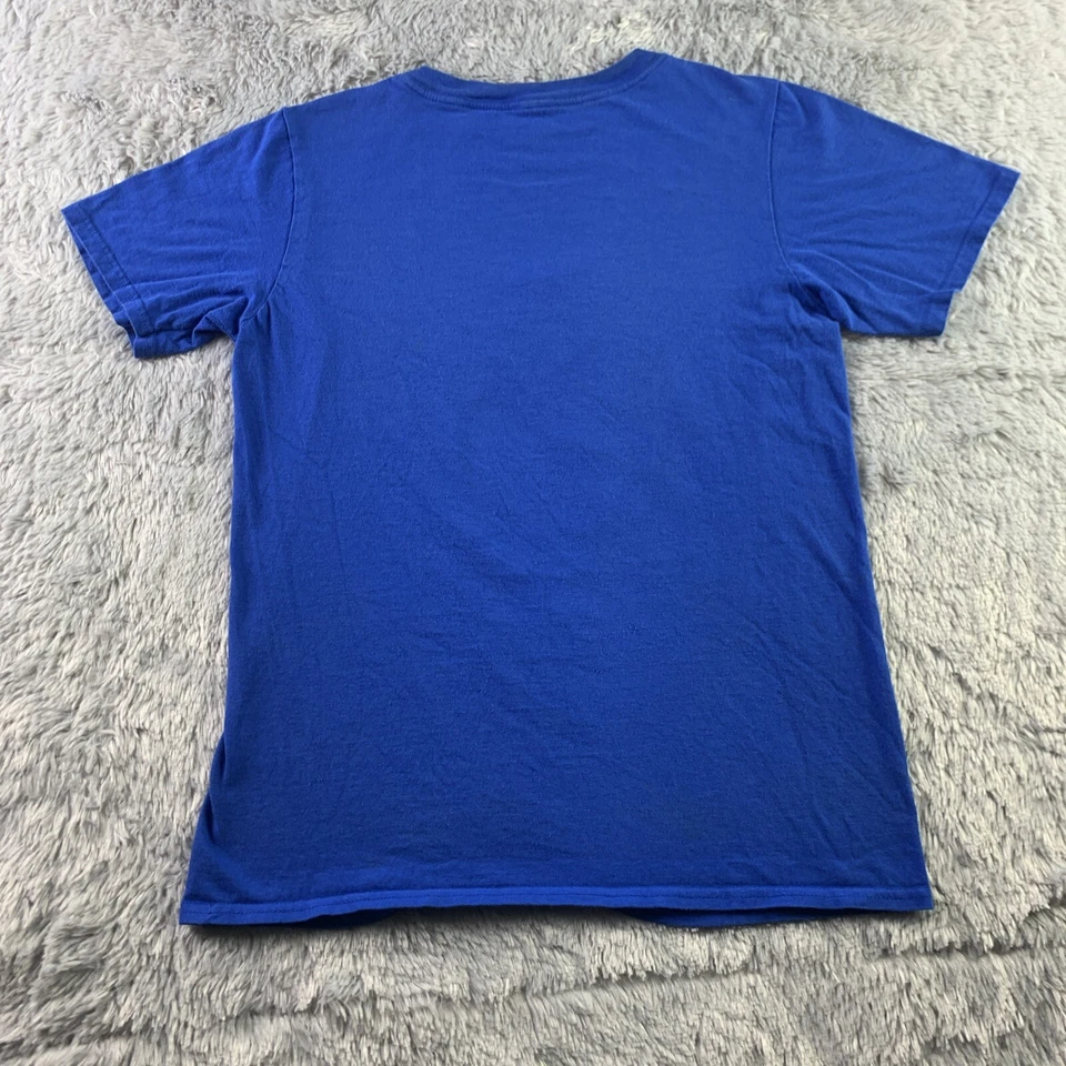 Camisa Naruto Juvenil Extra Grande Azul Naranja Ichiraku Ramen Shop Shippuden Manga Foto 4 de 4