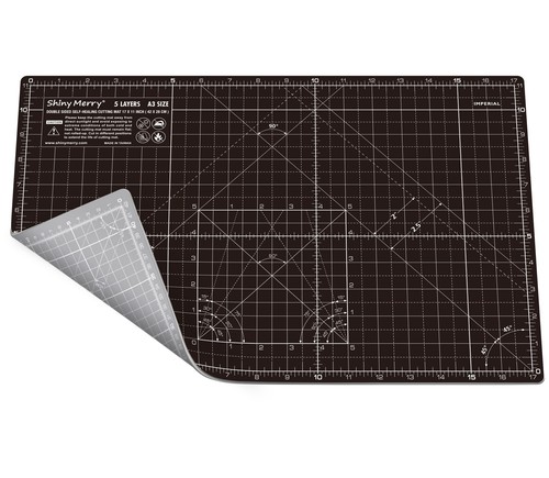 Cutting Mat A3 around 12" x 18" Self Healing cutting mat Double Sided 5-Ply C...