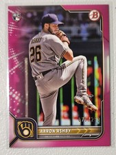 AARON ASHBY - Milwaukee Brewers 1st Bowman Rookie RC - ***You Pick and Choose***