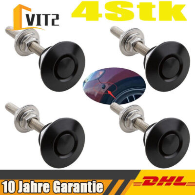 1.25'' Motorhaube Pin Push Button KFZ Haubenschloss Motorhaubenschloss Quick Lock