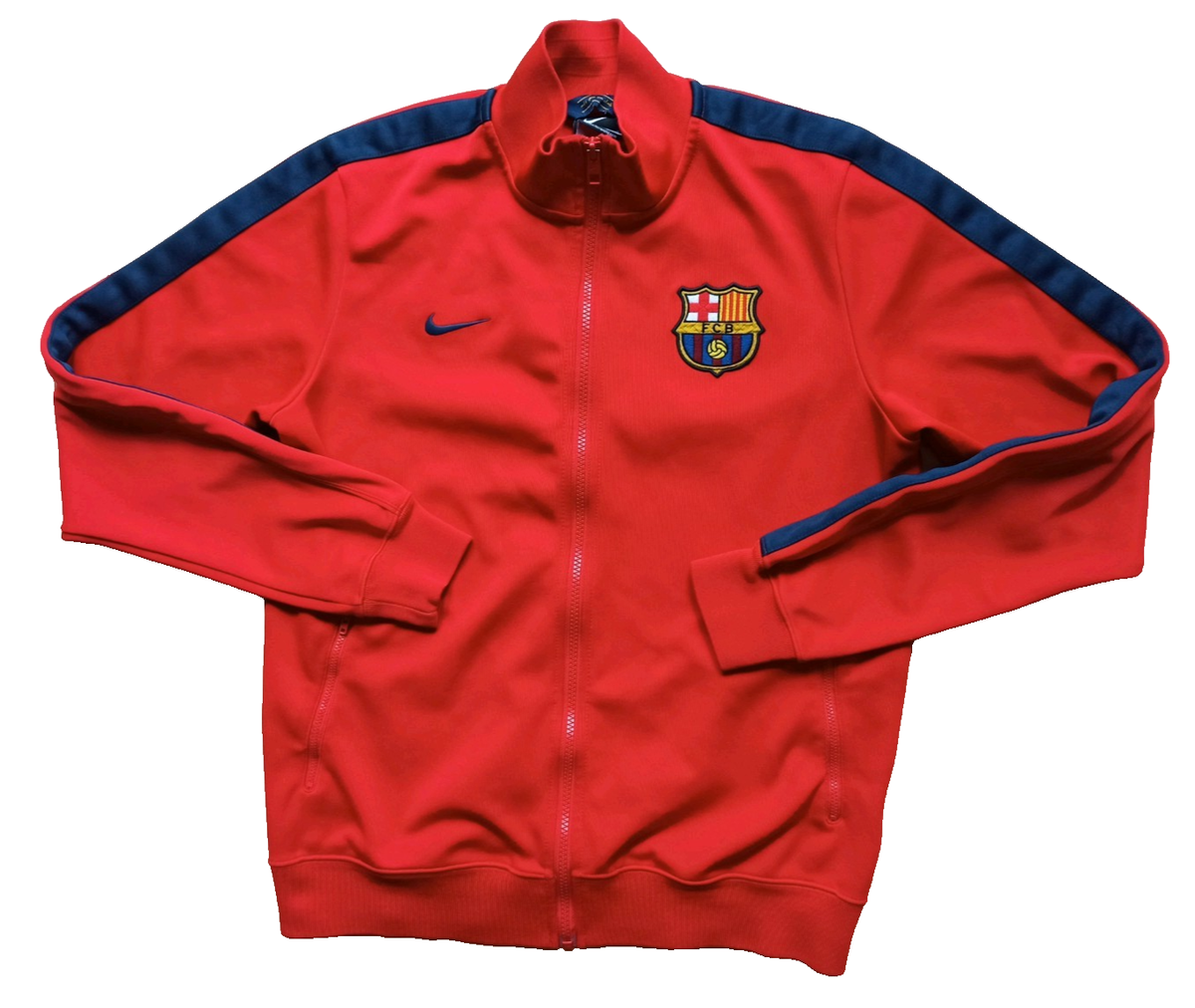 Nike FC Barcelona Training Jacke N98 Track Top Anthem Jacket rot