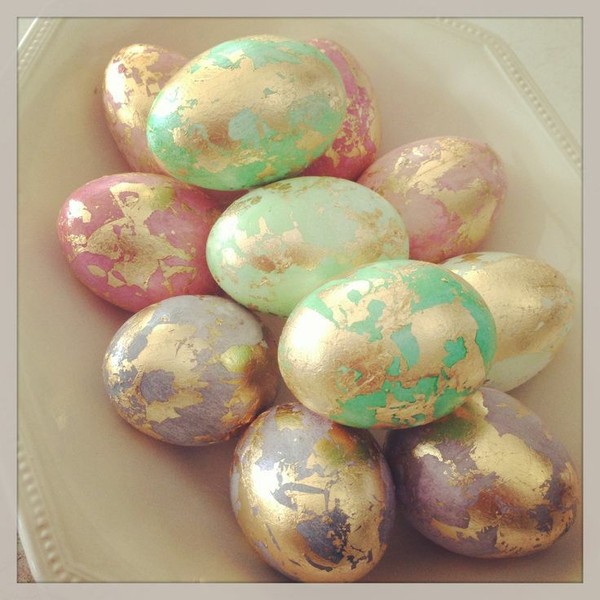 Pintura de tinte de huevo de Pascua líquida + plateada de 5 colores decoración arte artesanal