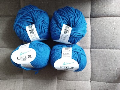 ONline Wolle Linie 20 Cora, Farbe 4,  4x50g,  Neuware!!!