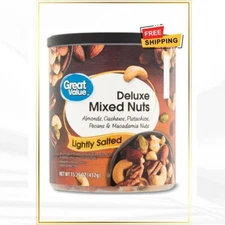 Deluxe Mixed Nuts, Lightly Salted,  15.25 oz