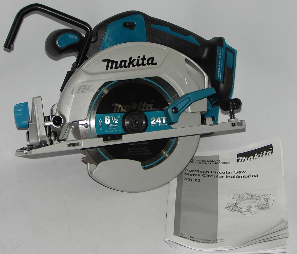 MAKITA XSH03Z 18V LXT Lithium‑Ion Brushless Cordless 6‑1/2" Circular Saw, Tool O