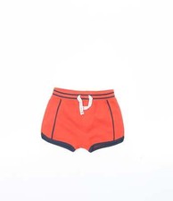 NEXT Baby Orange Cotton Blend  Trousers Size 0-3 Months