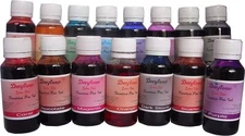 Extra Fine Fountain Pen Ink 15 Colour Set Assorted Mix Pen 60 ml Each