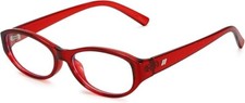 SODQW Rectangle Office-Siren Blue Light Glasses for Women Small Bayonetta Blueli