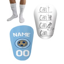 Custom Mini Adult Kids Shinpads Football Personalised Shin Pads Clubs Grassroots