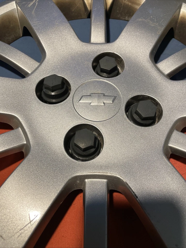 "Chevrolet Cobalt 2009-2010 tapa de 15"" tapa de rueda tapacubos 3285 9596538 perno en fabricante original" Foto 2 de 4