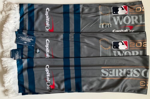 Set 3 Neu mit Etikett 2023 World Series Capital One Schal Arizona Diamondbacks Texas Rangers