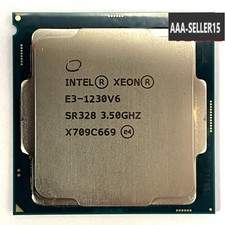 Intel Xeon E3-1230 V6 3.5GHz 4-Core 8M LGA1151 Server Processor CPU SR328 72W