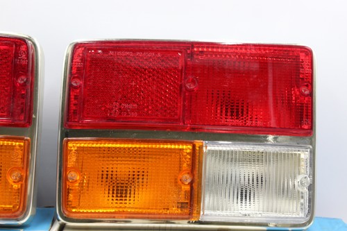 COPPIA FANALINI POSTERIORI DESTRO + SINISTRO PER FIAT 132 ALTISSIMO - Picture 5 of 7