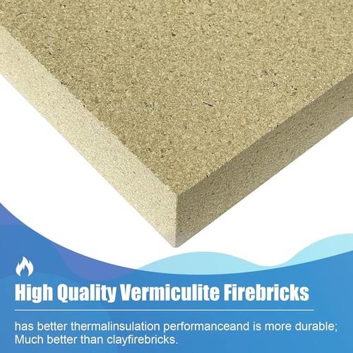 Upgrade Your Stove with 12-Pack Fire Bricks - 9x4.5x1.25, 2200°F Heat Resistance - Picture 5 of 9
