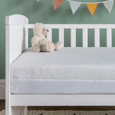 ECO Cool Touch Technologie Baby Kleinkind Wiege Bett Matratze + Cool Touch Wiege Kissen