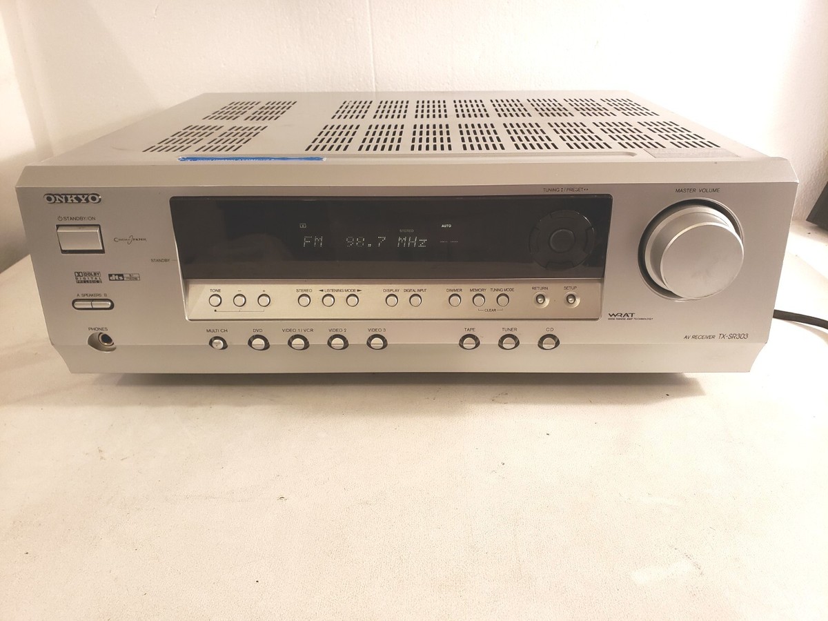 Onkyo TX-SR303 AV Receiver 5.1 Channel Home Theater Receiver