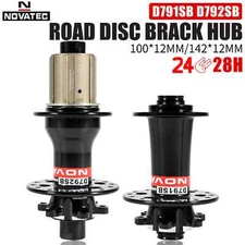 Novatec D791SB/792SB MTB or Road Bike Hubs 6 Nail Brake Central Lock Boost Hubs 