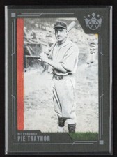 Pie Traynor 2022 Panini Diamond Kings Baseball Green Frame Parallel SP #19/25