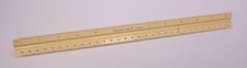 Pacific Arc Architect Scale Drafting Triangular Ruler Plastic 92121