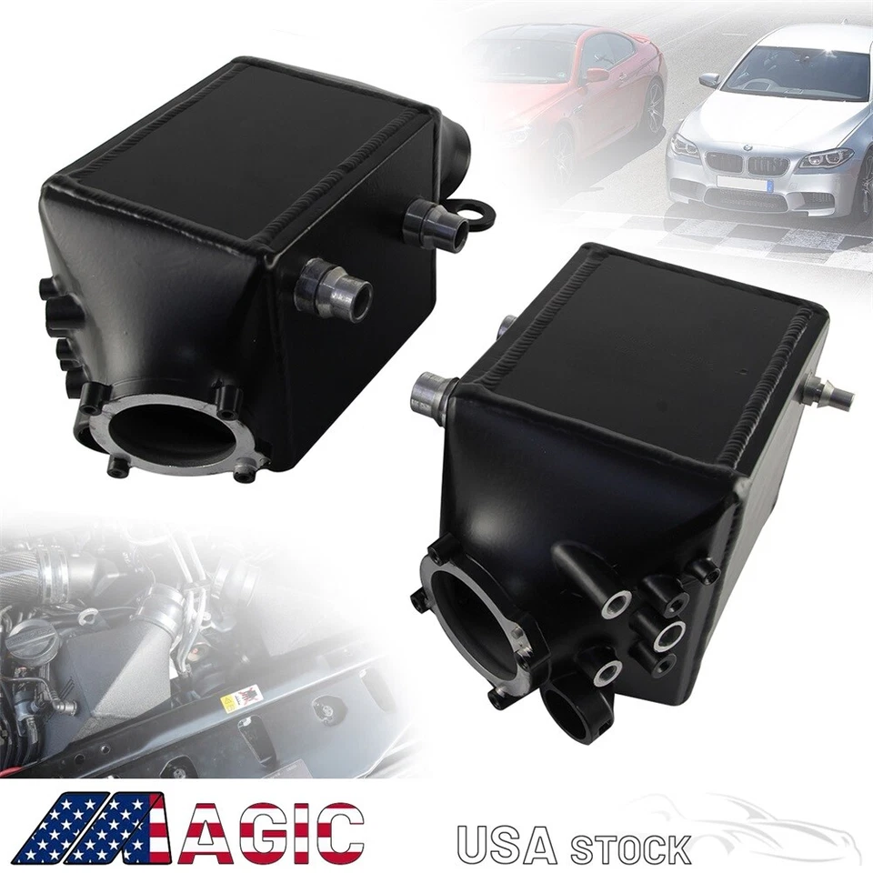 Twin Charge-Air-Cooler Set For BMW M5 (F10) & M6(F06/F12/F13) V8 Turbo S63 BK - Imagem 2 de 4