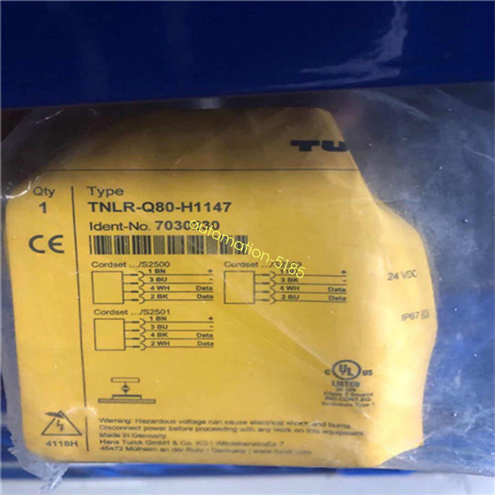 1PC new TURCK read-write sensor TNLR-Q80-H1147 7030230 Fedex or DHL