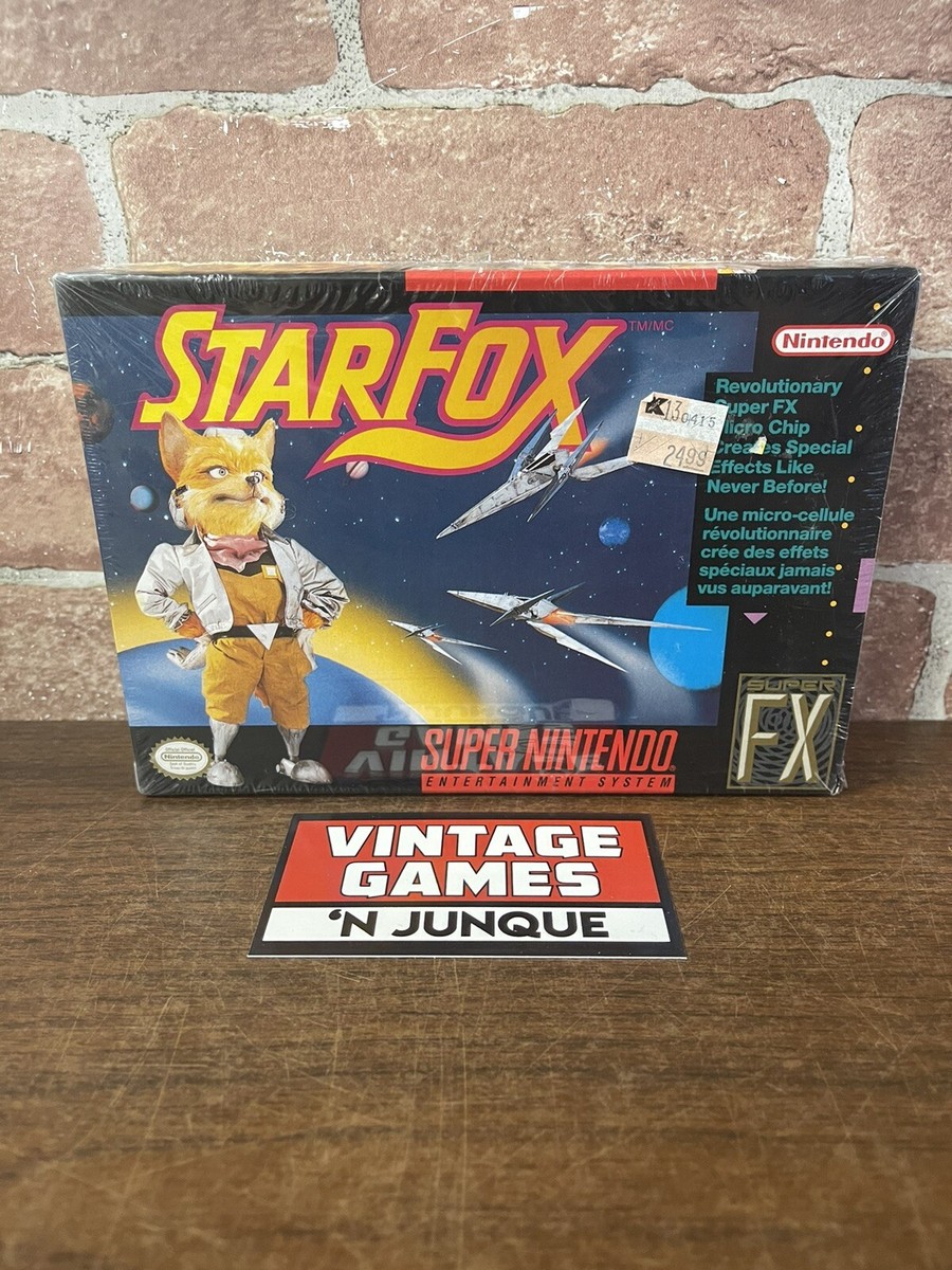 Star Fox Super Nintendo Snes Sealed In Box Original | eBay
