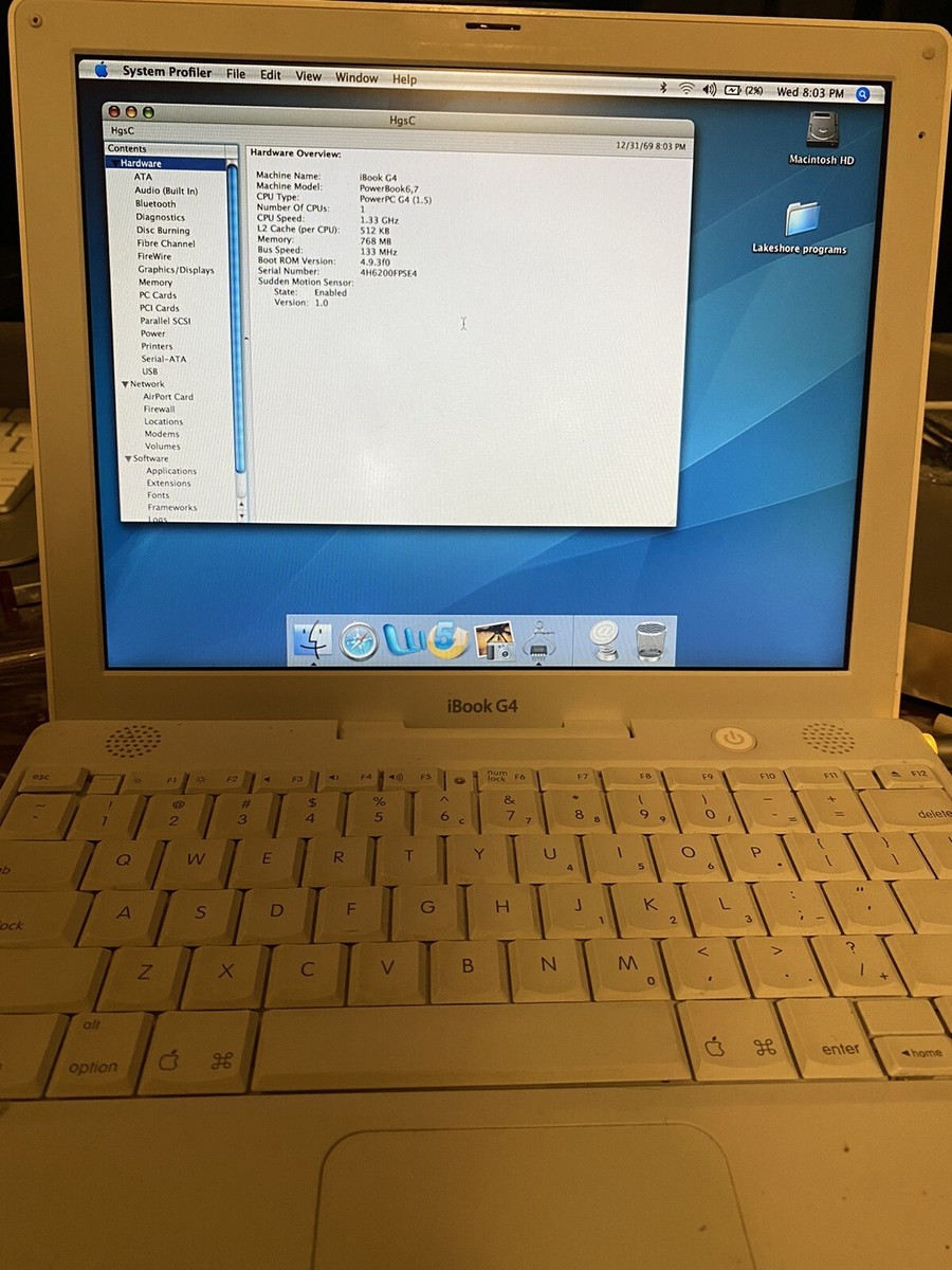 Apple iBook A1133 12.1