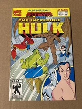 INCREDIBLE HULK ANNUAL #18 FIRST PRINT MARVEL COMICS (1992) DEFENDERS NAMOR