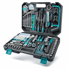 VALIGIA TROLLEY ATTREZZI Set 257 Chiavi Lavoro Professionale completa di tutto