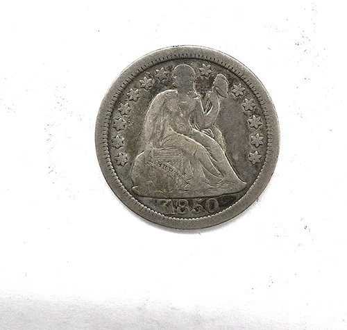 1850-P Seated Liberty Dime — photo from another recent sale
