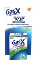 Gas-X Extra Strength 125 mg Gas Relief Simethicone 120 Softgels