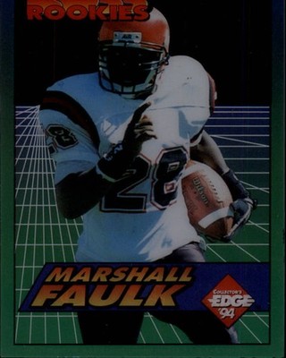 1994 Collector's Edge Boss Rookies #19 Marshall Faulk - FB