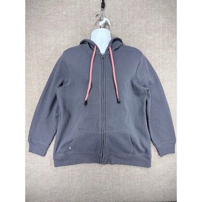 Old Navy Techno Hoodie XXL Gray Zip Jacket Built In Headphones NWT
