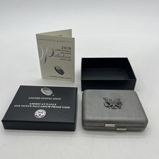 US Mint 2018 American Eagle 1oz Palladium Proof Coin EMPTY BOX Only