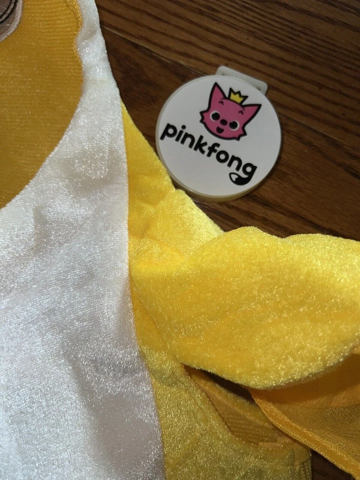 Baby Shark Costume Infant 6-12 mo Pinkfong Romper Sound Box Works Plays Song - Image 4 of 4